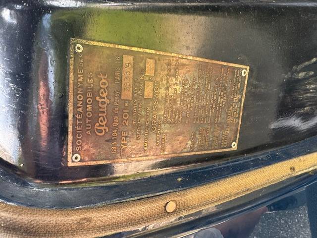 Peugeot 201 Dicky Seat